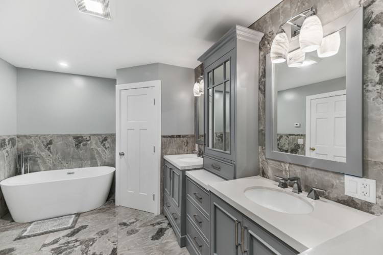 Modern bathroom in an appartment McAllen